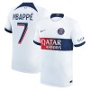 Officiële Voetbalshirt Paris Saint-Germain Mbappé 7 Uit 2023-24 - Heren